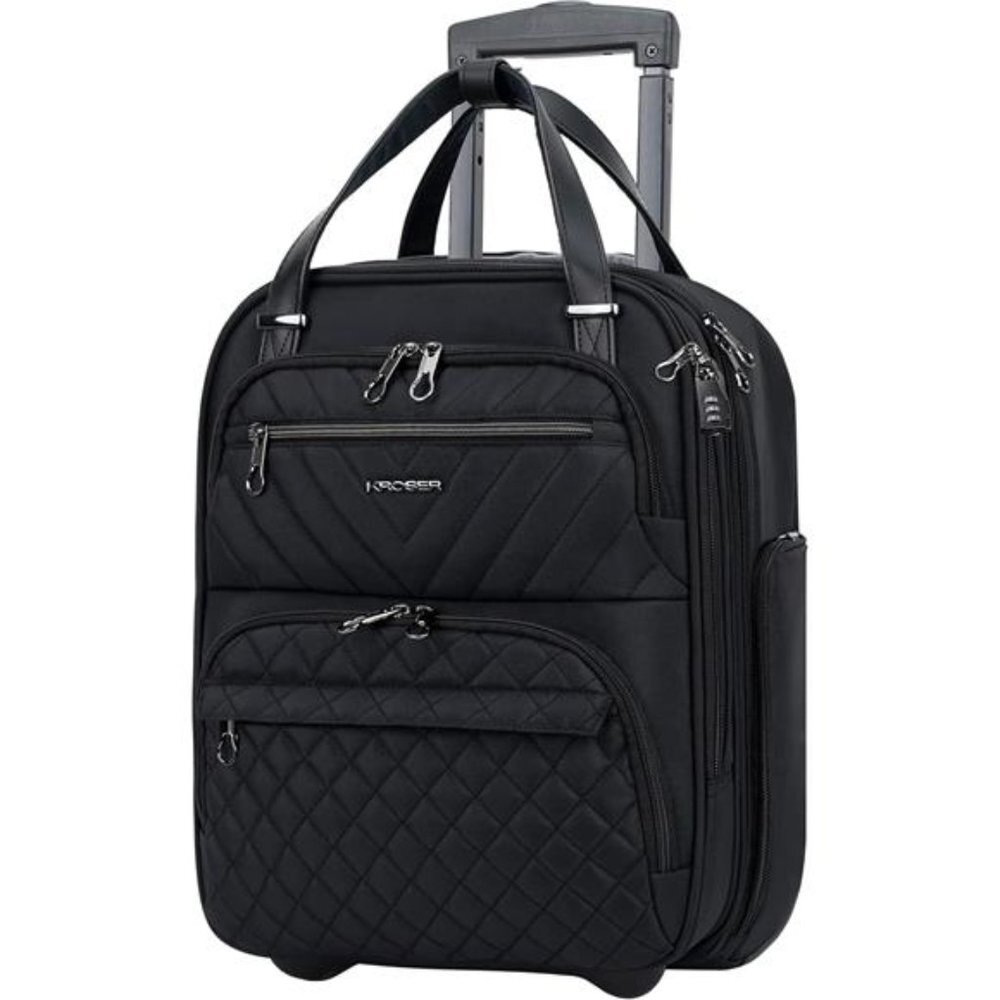 Carry On Underseat Multi-functional, 16-inch Underseater Lightweight Suitcase